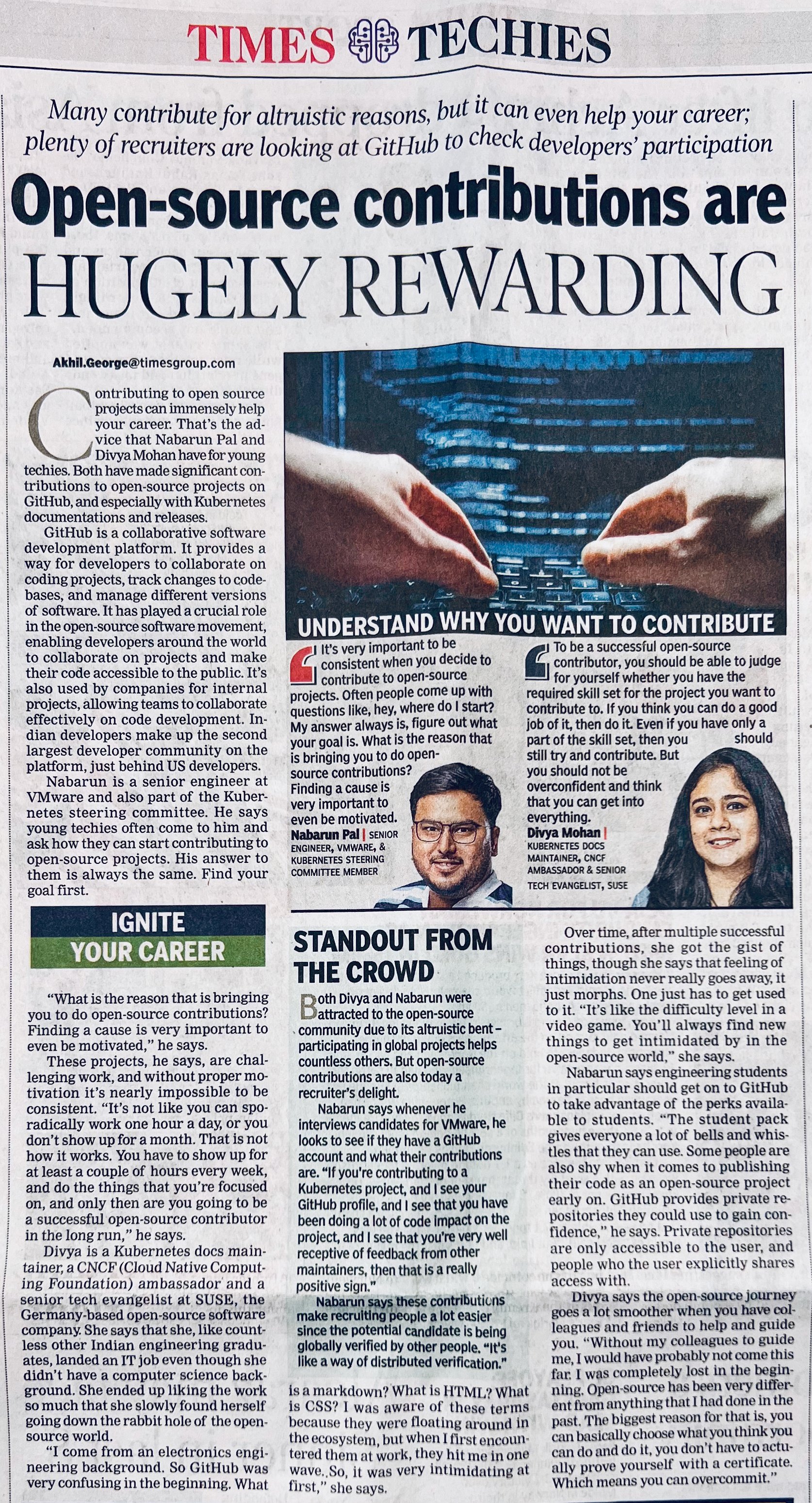 Newspaper clipping